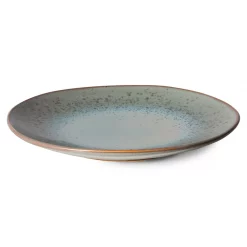 HKliving 70s Ceramics: Dinner Plates, Mineral (Set of 2)