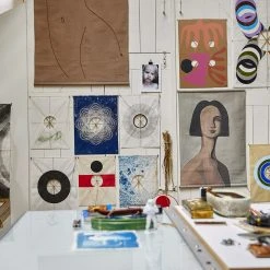 HKliving Woman Portrait Tapestry by Sella Molenaar 6 HKliving Woman Portrait Tapestry by Sella Molenaar