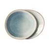 HKliving Ceramic 70's Side Plate Mist Set of 2 1 HKliving Ceramic 70's Side Plate Mist Set of 2