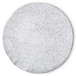 HKliving Gradient Ceramics Dinner Plate Cream Set of 2