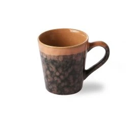 HKliving 70s Ceramics: Espresso Mug, Lava