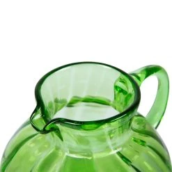 HKliving Green Glass Jug: The Emeralds