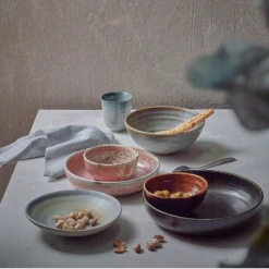 HKliving Home Chef Bowl Rustic Green Grey