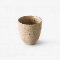 HKliving Gradient Ceramics Mug Taupe Set of 4