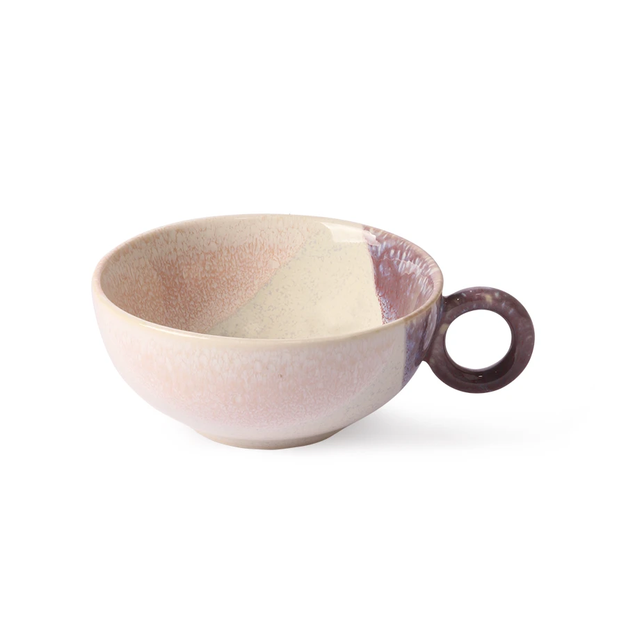 HKliving Nude & Lilac Tea Cup HKliving Nude & Lilac Tea Cup