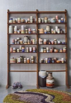 HKliving 70s Ceramics Handleless Coffee Mug Sunset 11 HKliving 70s Ceramics Handleless Coffee Mug Sunset