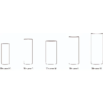 HKliving 70s Ceramics Vase XS - Pink 9 HKliving 70s Ceramics Vase XS - Pink