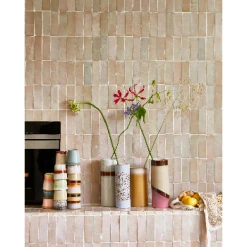 HKliving 70s Ceramics Vase Medium - Grain 13 HKliving 70s Ceramics Vase Medium - Grain