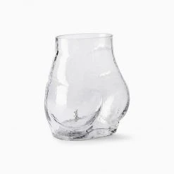 HKliving Glass Bum Vase