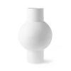 HKliving Medium Matt white Vase 2 HKliving Medium Matt white Vase